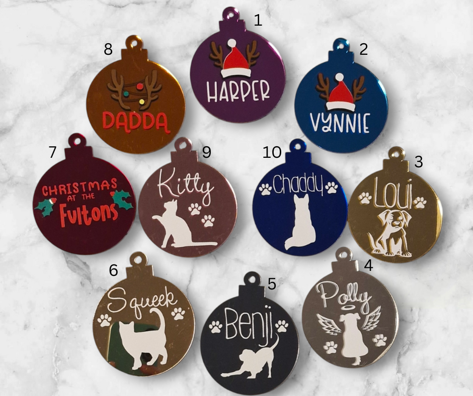 Acrylic Christmas Ornament
