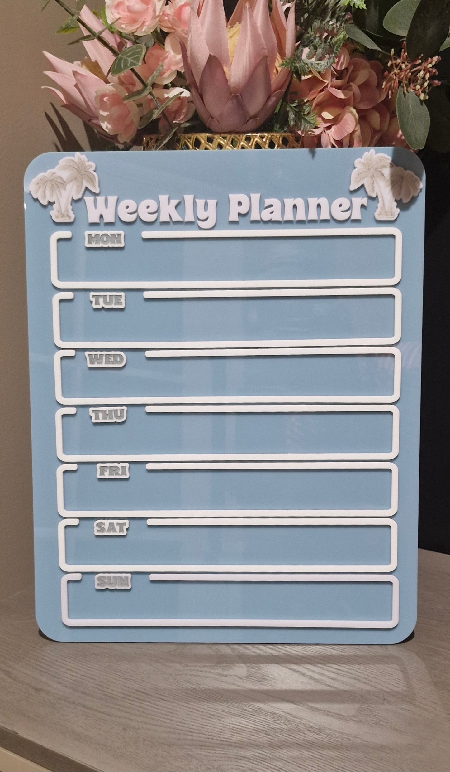 Acrylic Weekly Planner