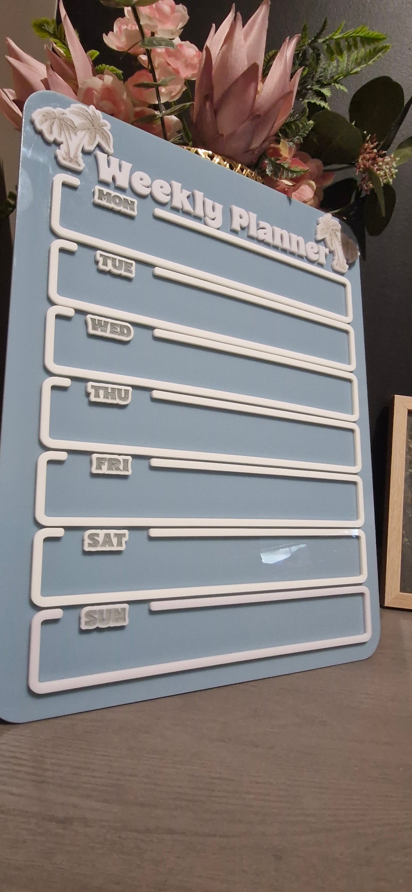 Acrylic Weekly Planner
