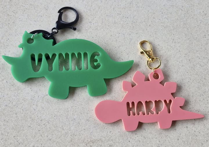 Dino Bag Tag
