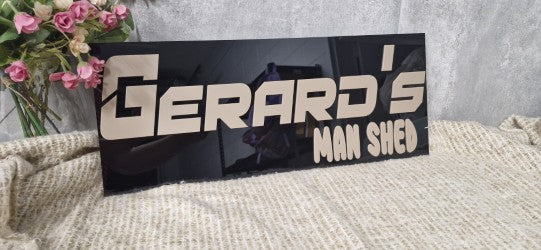Acrylic Shed Sign