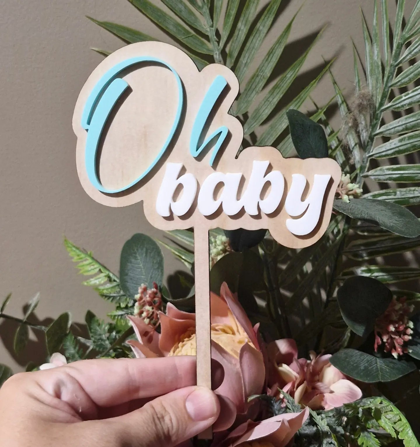Oh baby - Cake Topper
