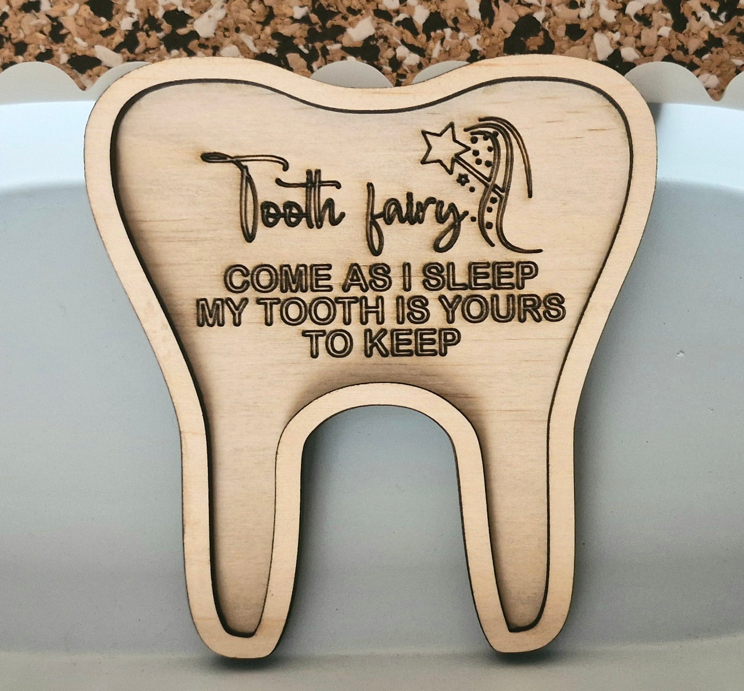 Tooth Fairy plate