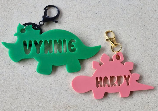Dino Bag Tag