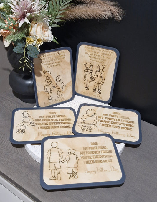 Fathers day plaque